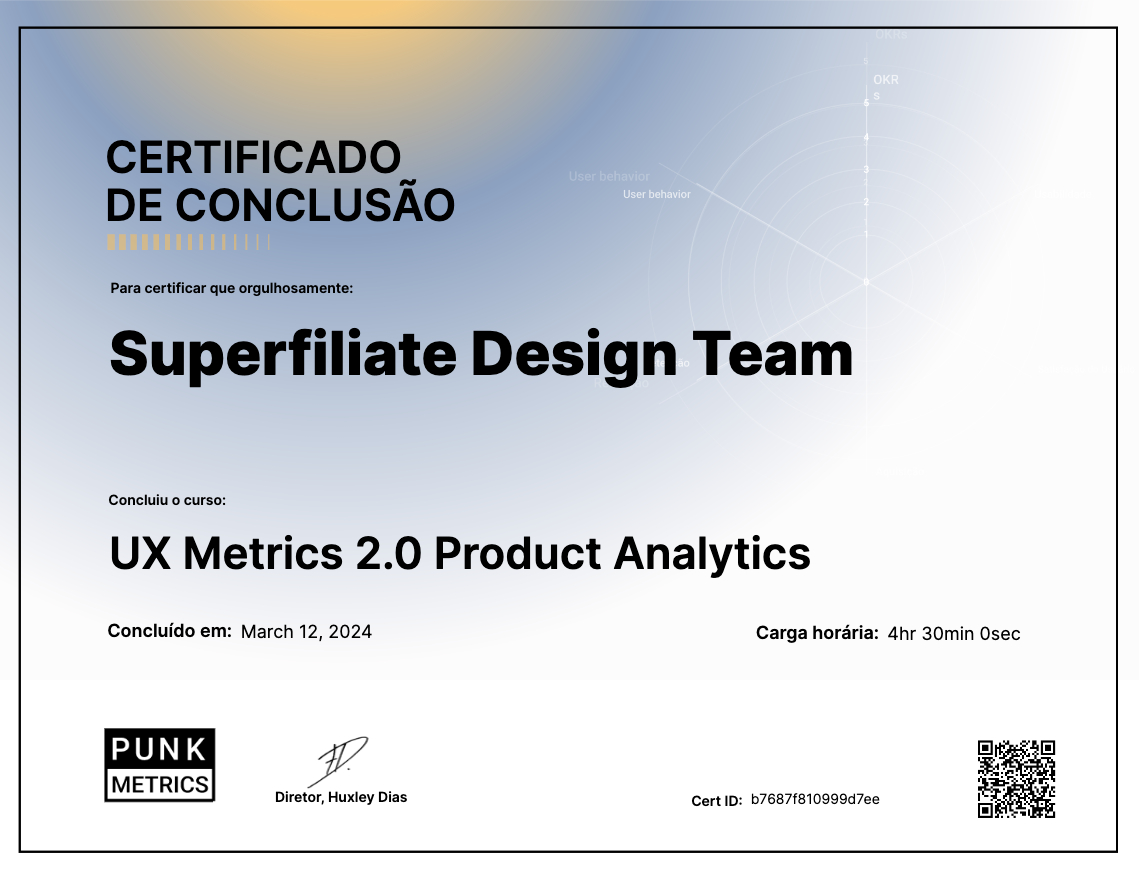 UX Metrics 2.0 Product Analytics