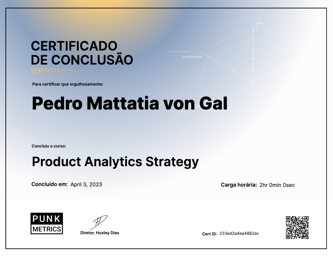 Product Analytics Strategy