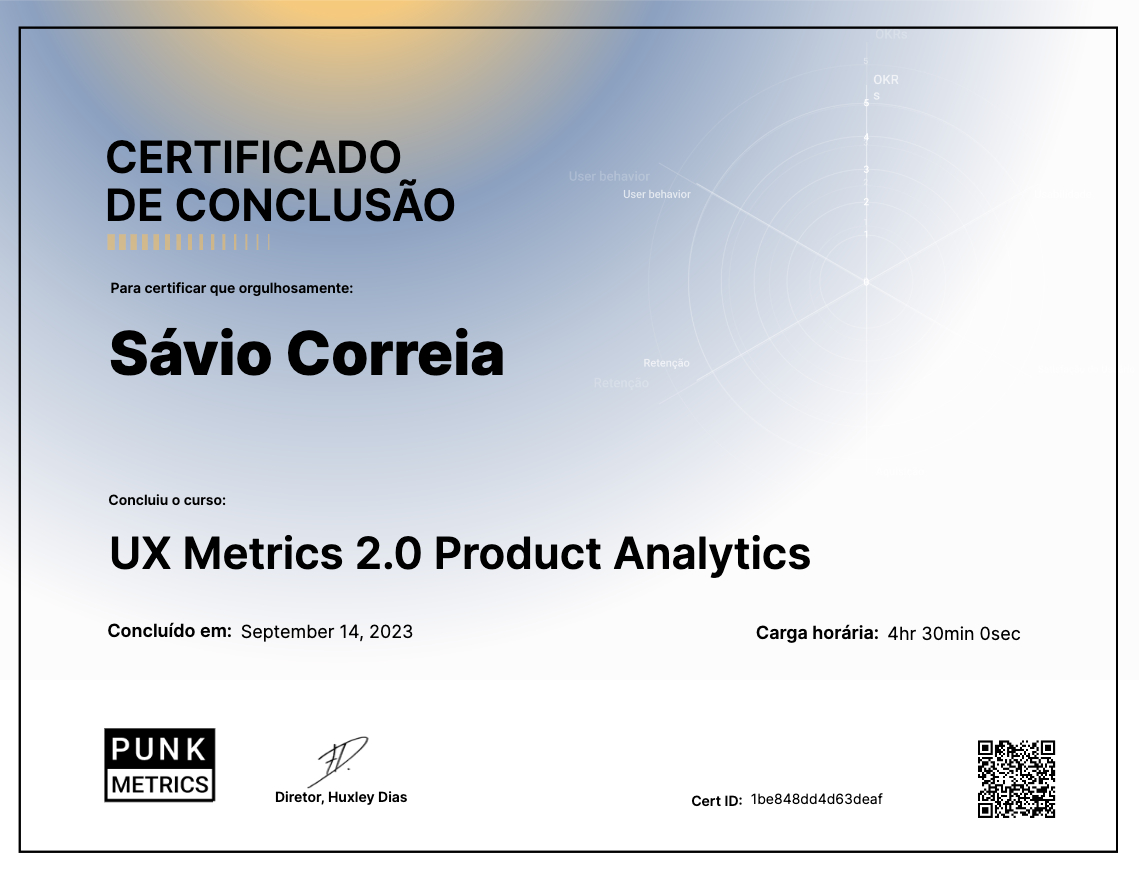 UX Metrics 2.0 Product Analytics
