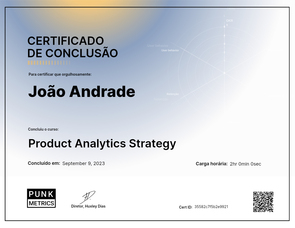 Product Analytics Strategy