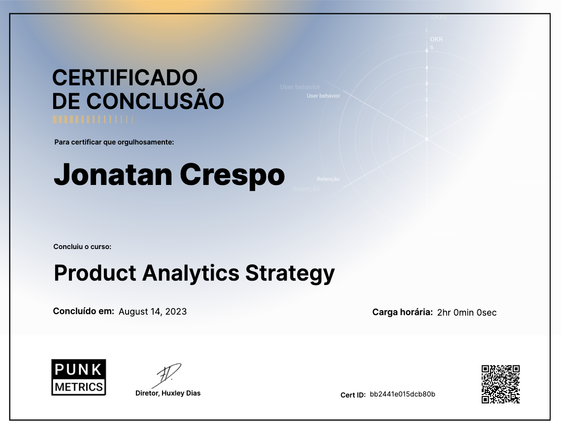 Product Analytics Strategy