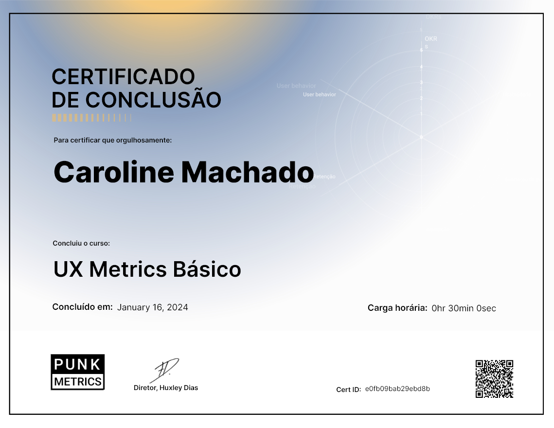 UX Metrics Básico