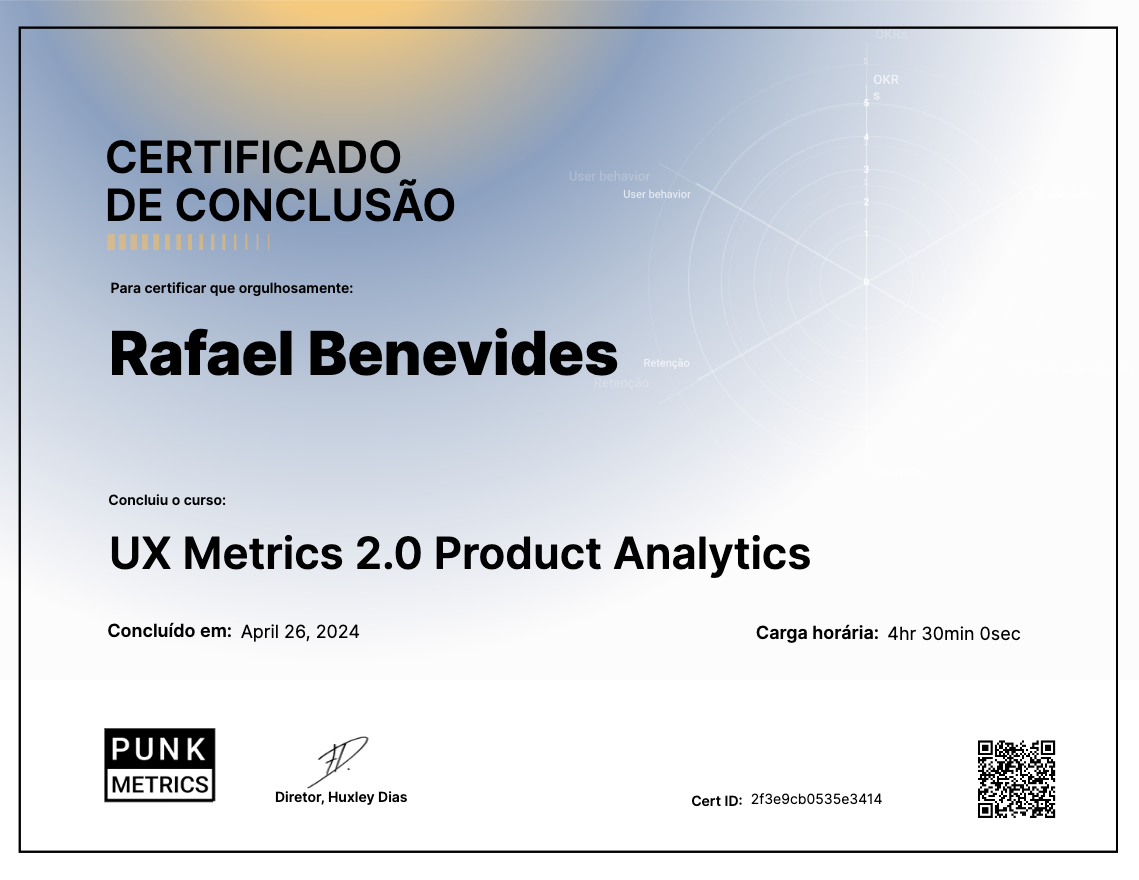 UX Metrics 2.0 Product Analytics