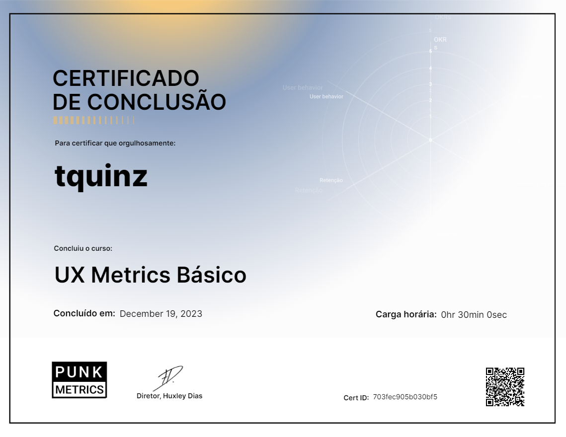 UX Metrics Básico
