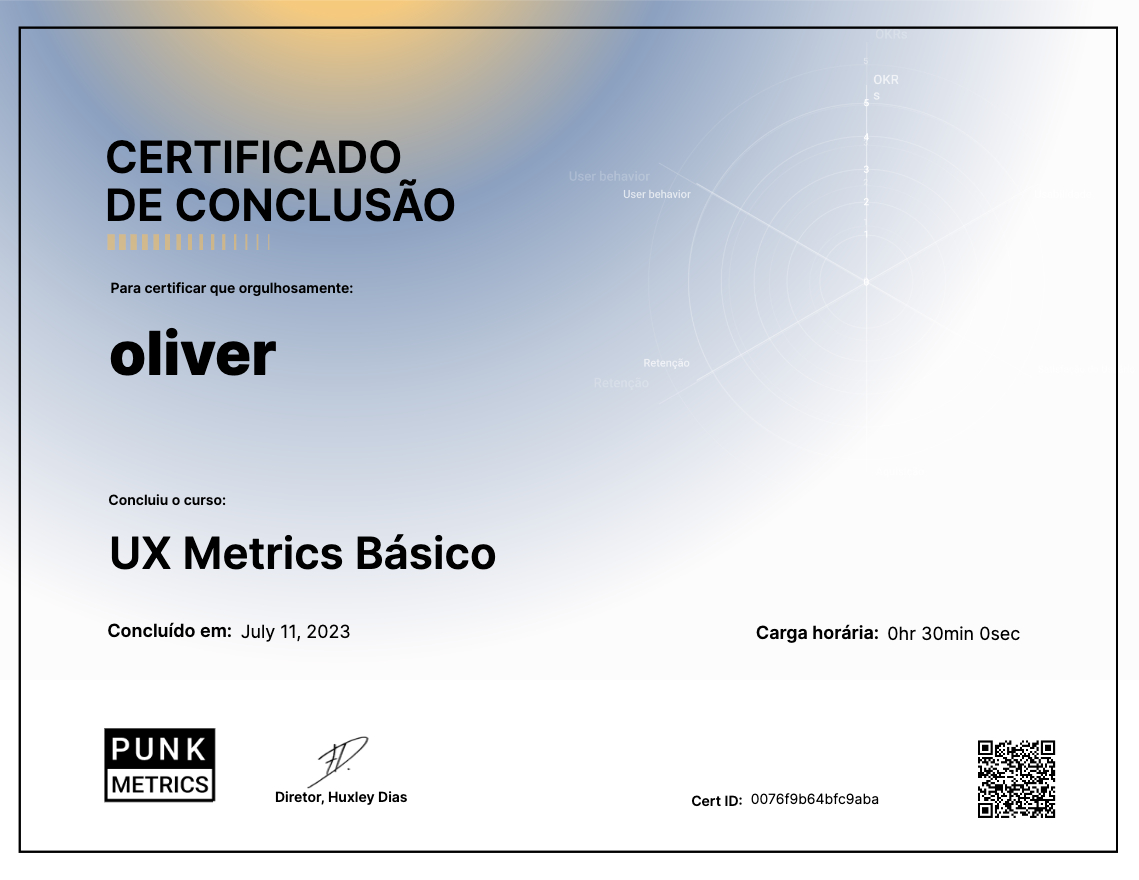 UX Metrics Básico