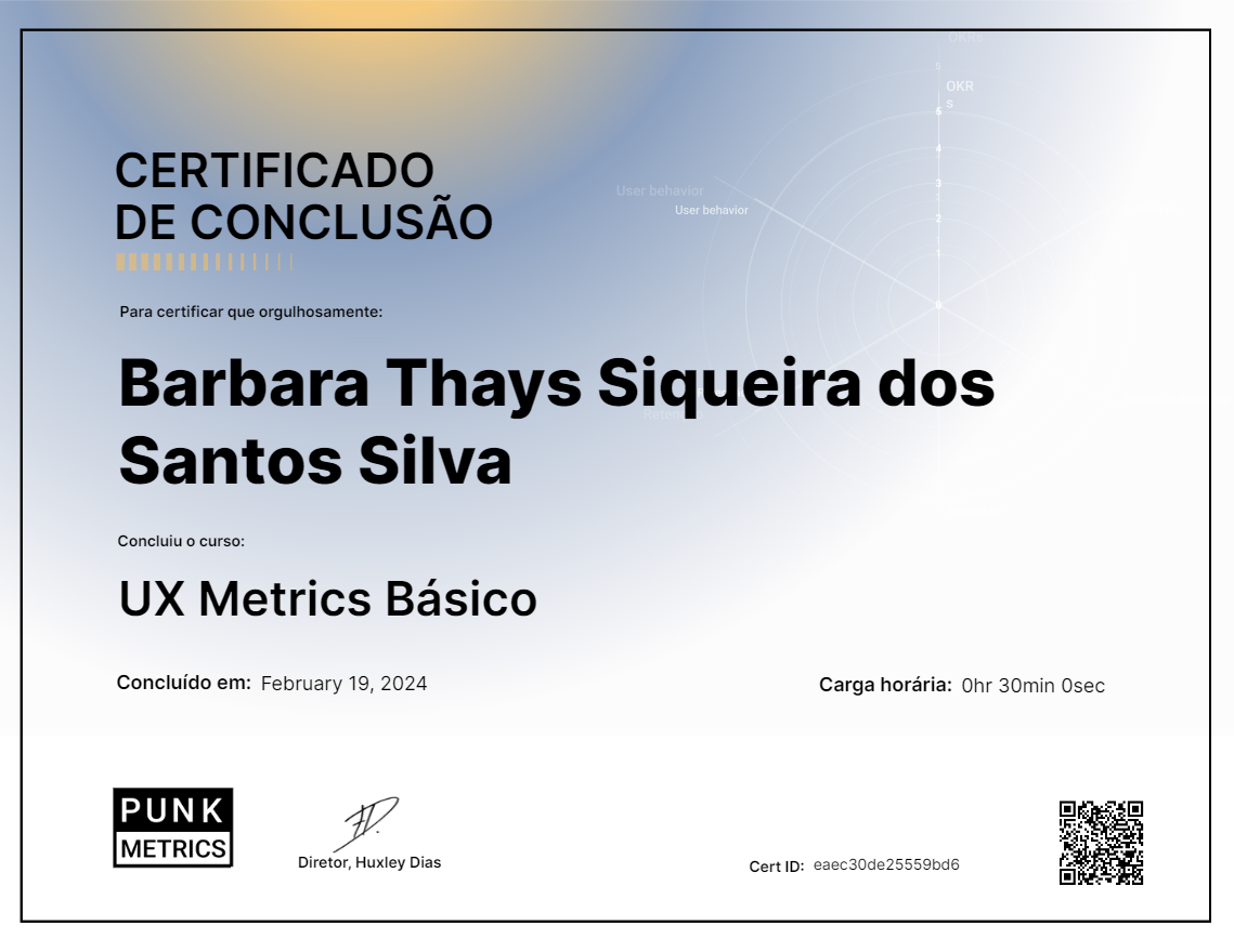 UX Metrics Básico
