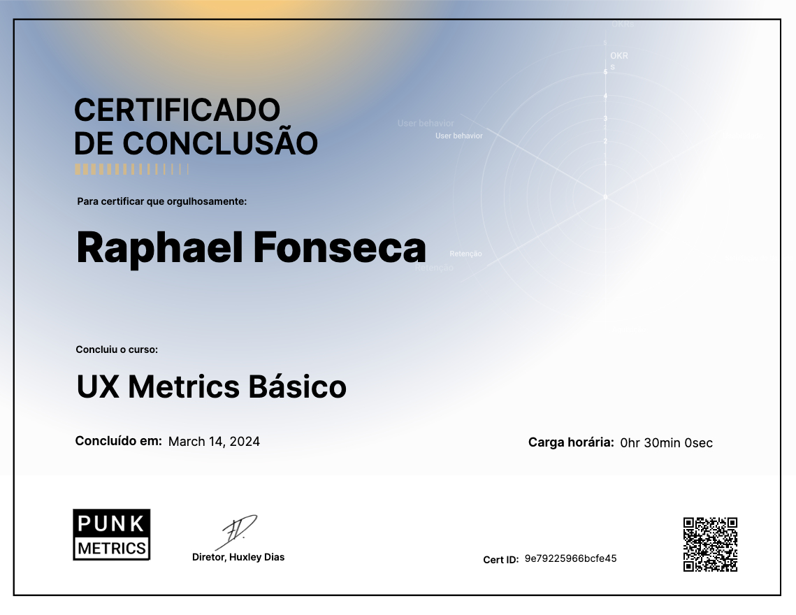 UX Metrics Básico