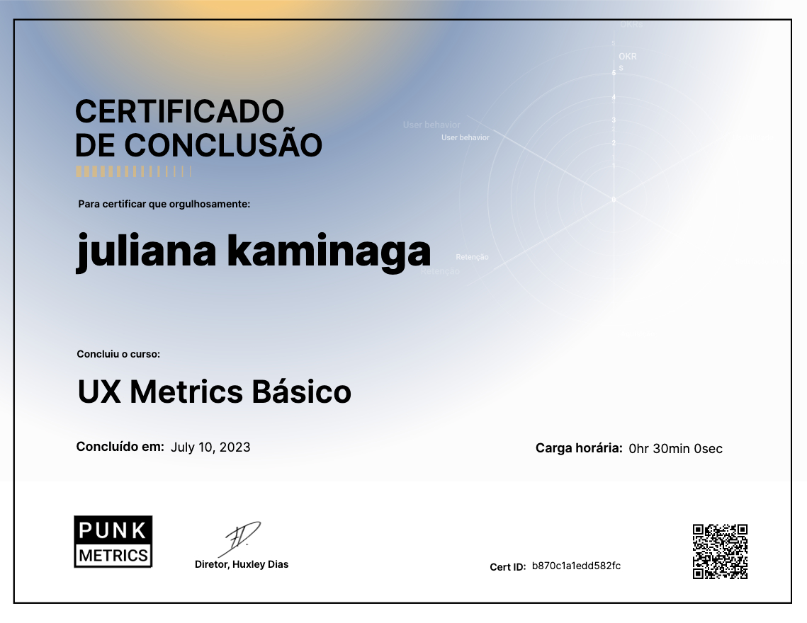 UX Metrics Básico