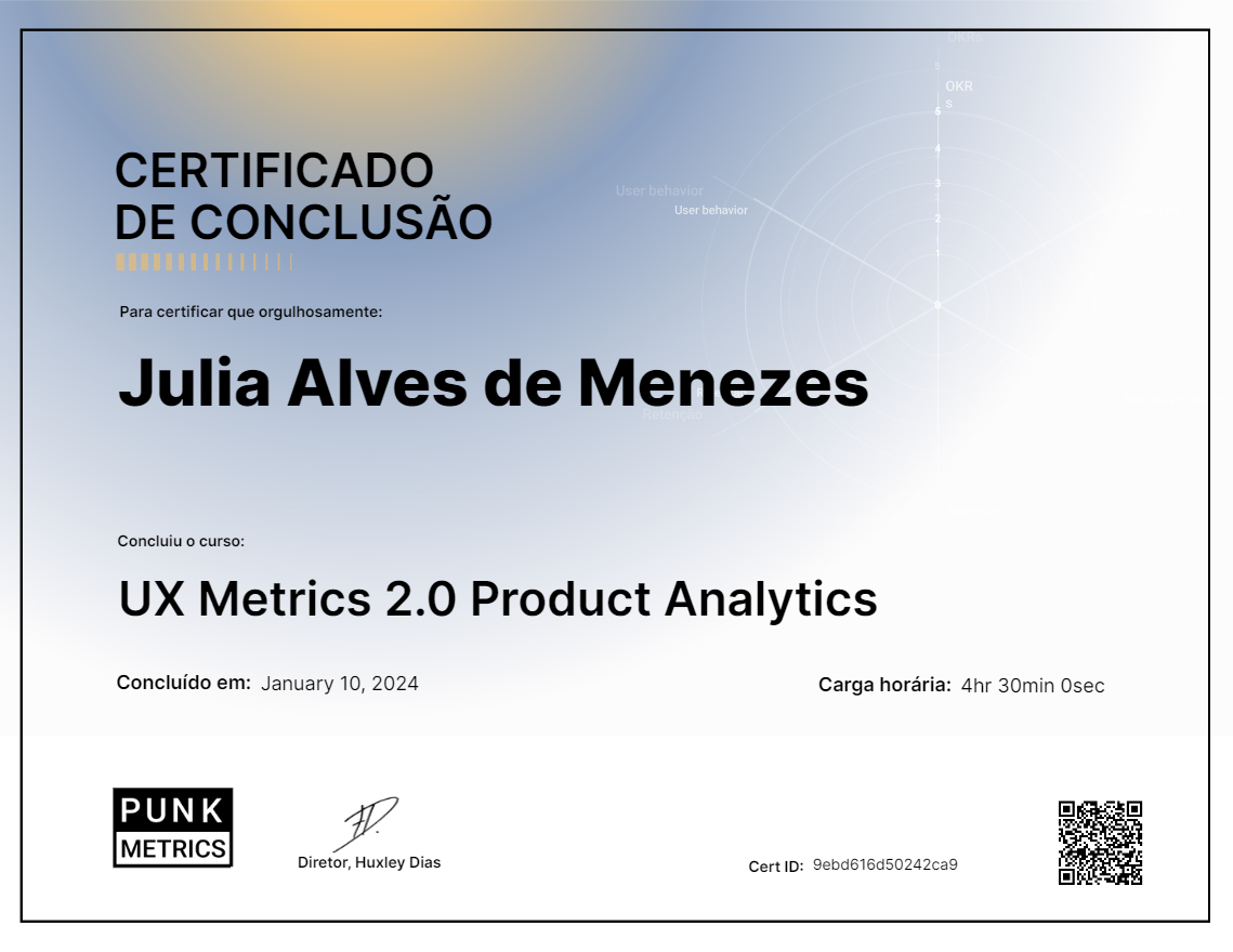 UX Metrics 2.0 Product Analytics
